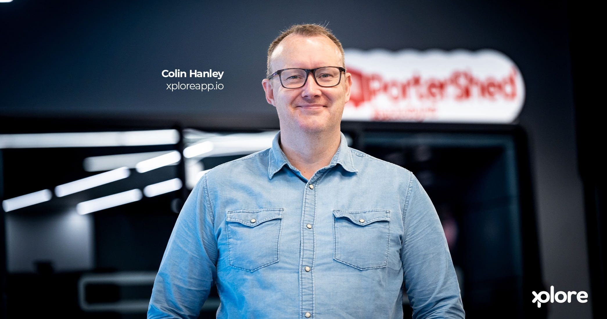 Colin Hanley Galway Xplore PorterShed